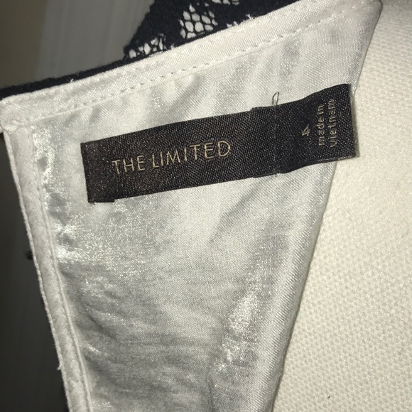 The Limited lace over lay dress Sz 4 - Picture 3 of 5